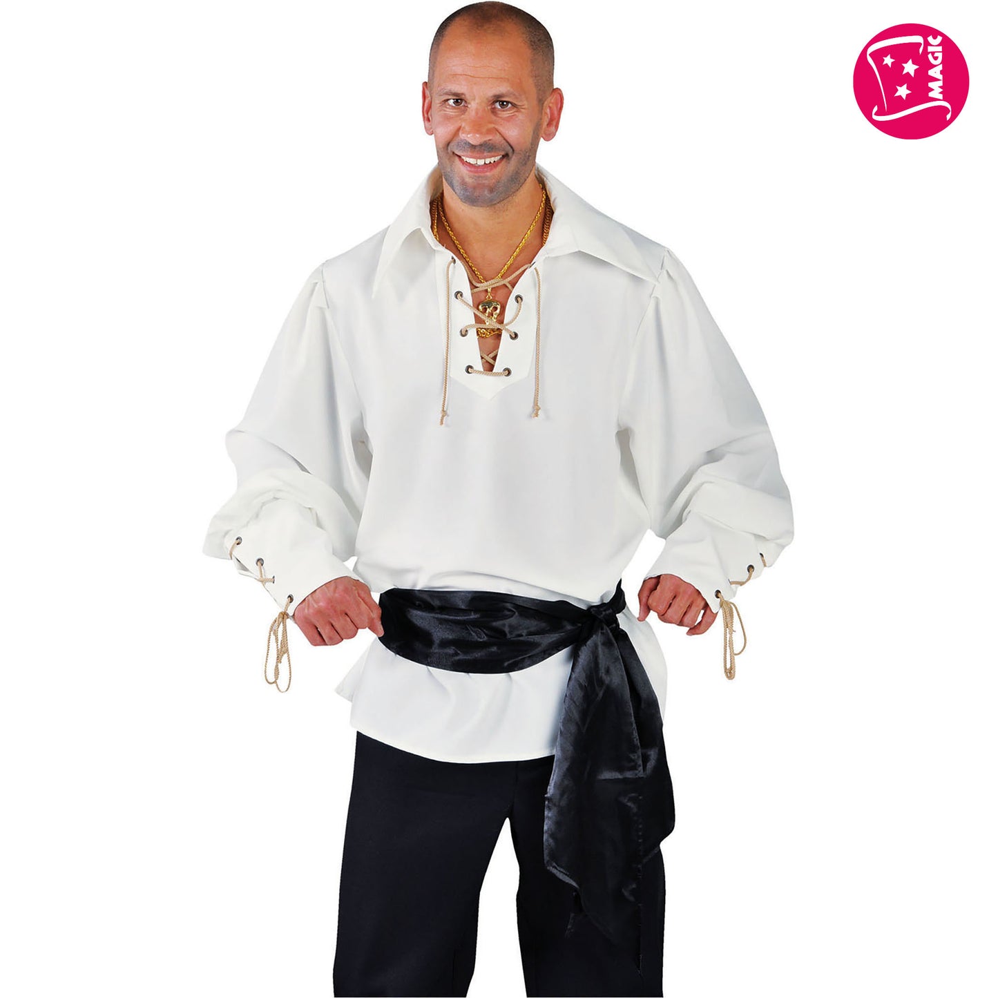 Sjaal / strik Ceintuur band zwart