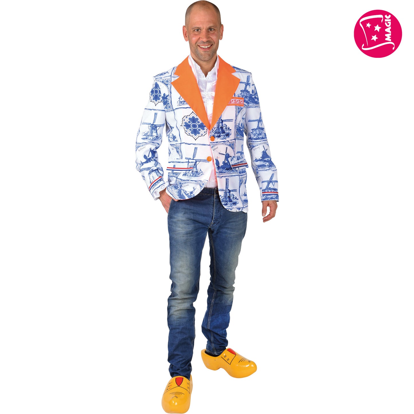 Jas Delfts blauw