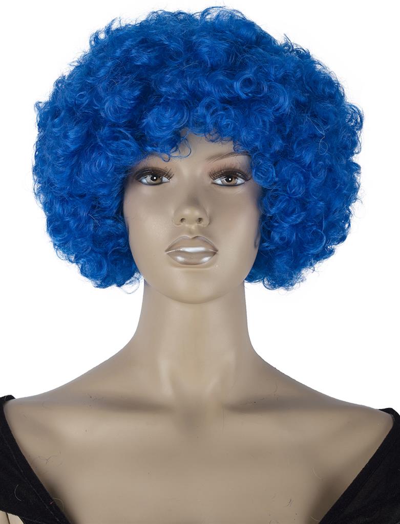 Pruik hippie, verkrijgbaar in 15 verschillende kleuren.