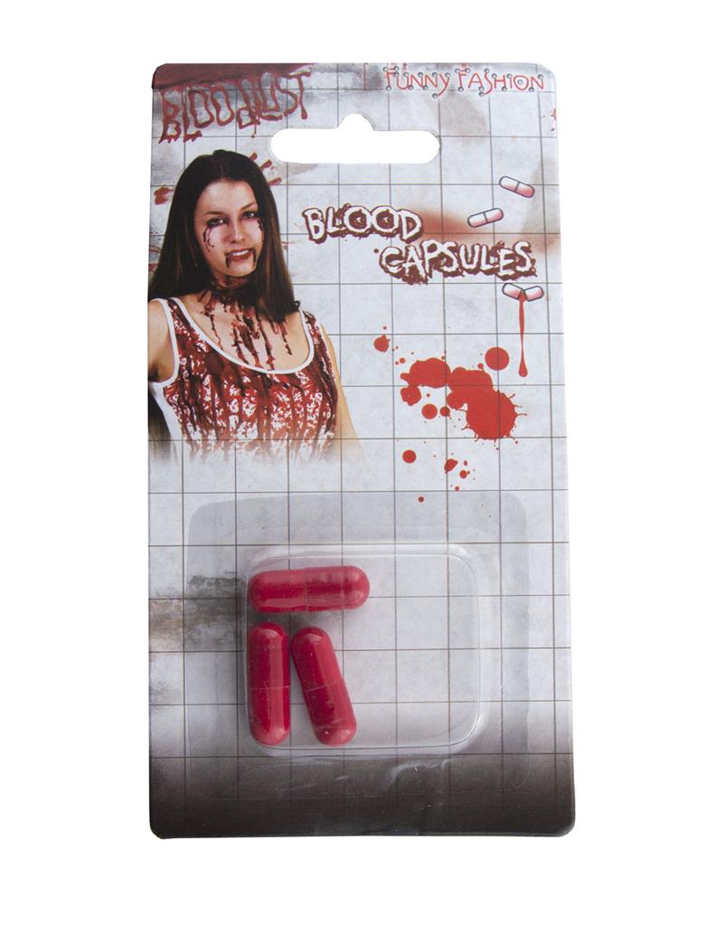 Bloedcapsules voor Halloween