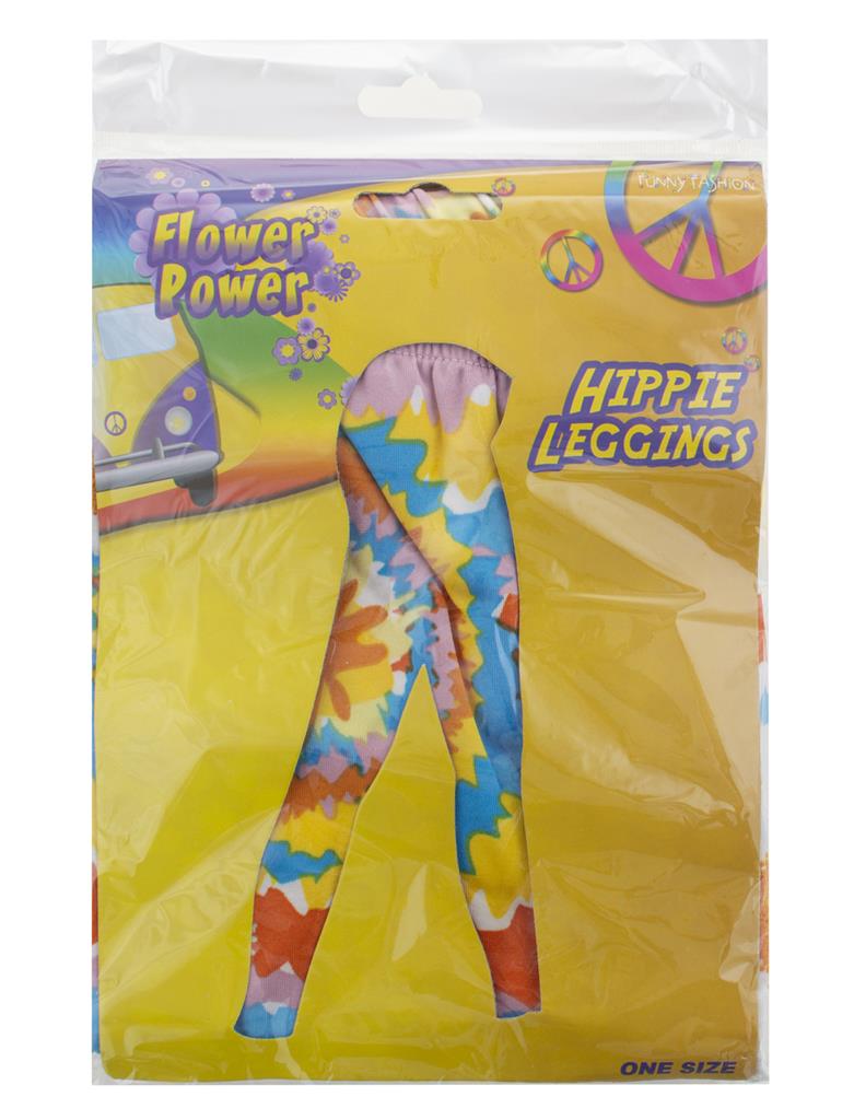 Legging flower power bloemen