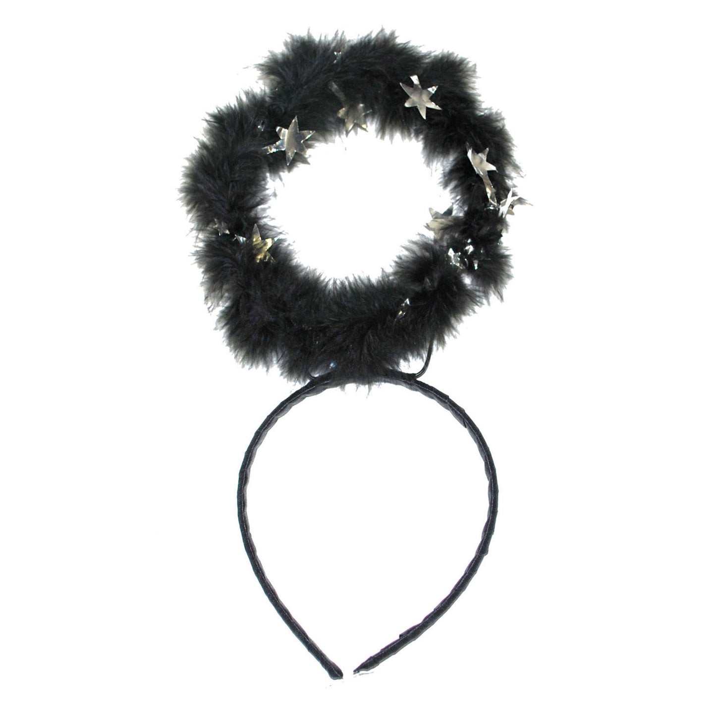 Diadeem aureool zwart