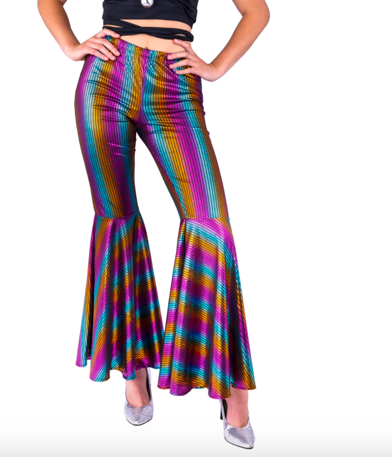 Disco broek pailletten, verkrijgbaar in 3 verschillende kleuren