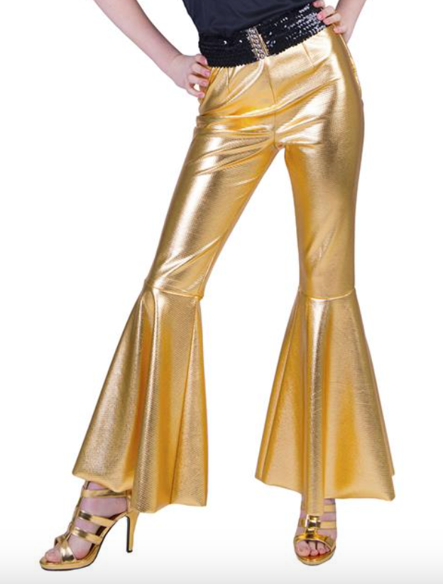 Disco Fever Broek, Verkrijgbaar in 3 verschillende kleuren.
