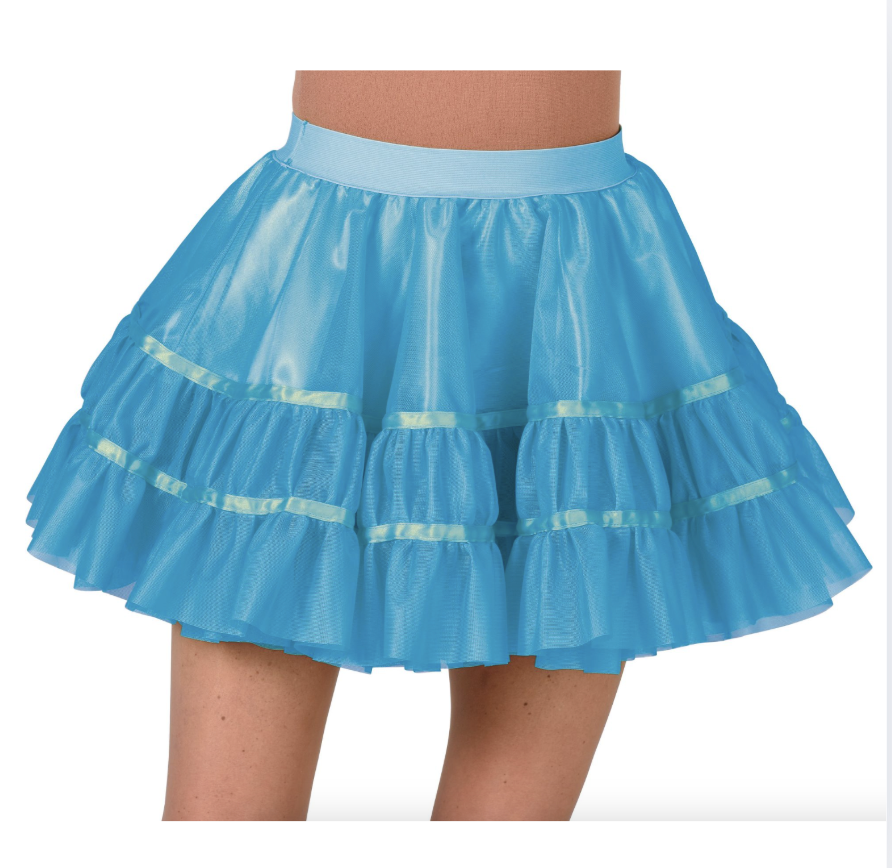 Petticoat Kort Turquoise