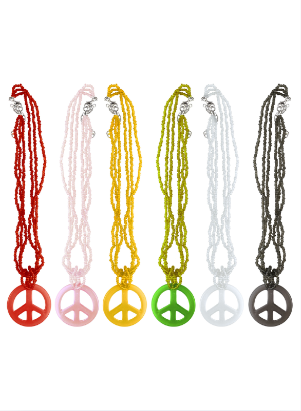 Hippie ketting, Verkrijgbaar in 6 verschillende kleuren
