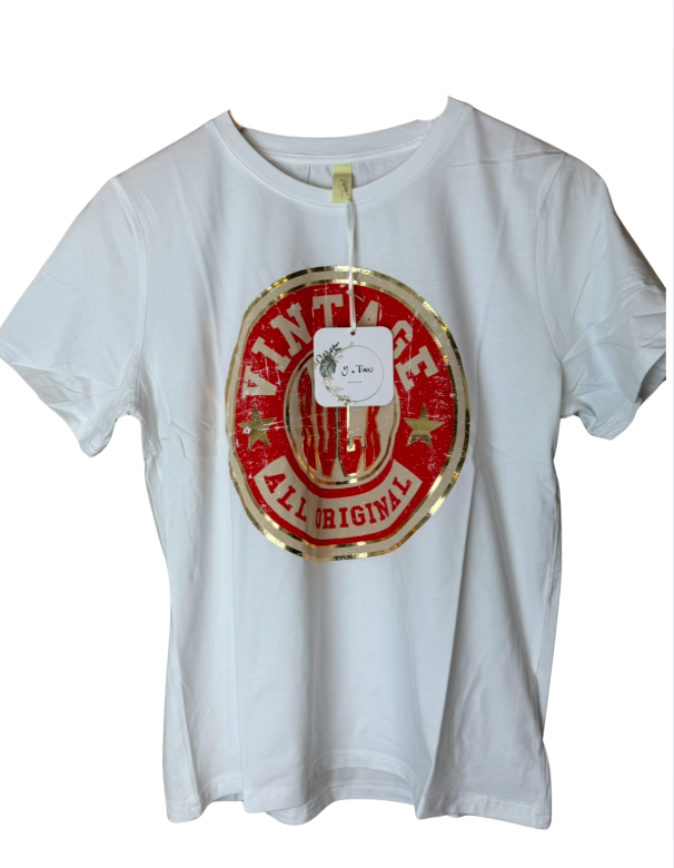 Superleuk T-shirt Vintage print