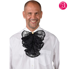 Jabot Kant Zwart