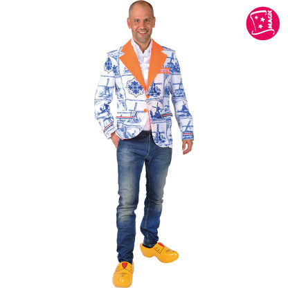 Jas Delfts blauw