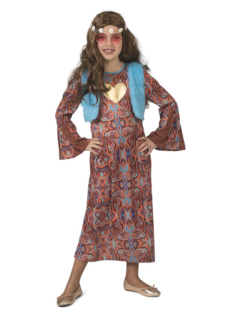 Jaren 70 Jurk Oreane