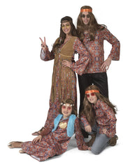 Jaren 70 Jurk Oreane