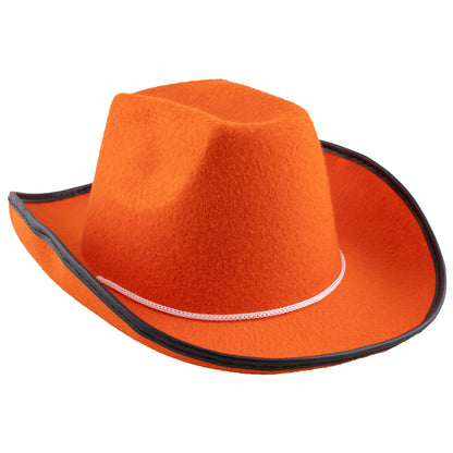 Cowboy hoed oranje