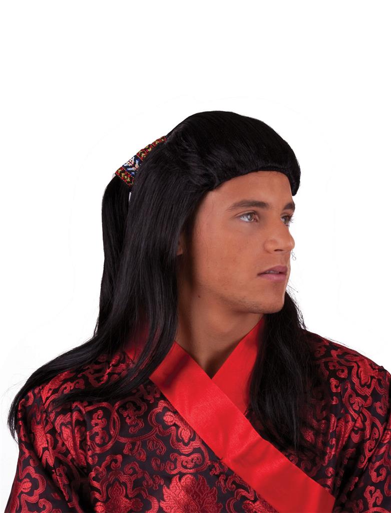 Pruik chinese krijger