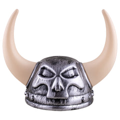 Vikinghelm met hoorns