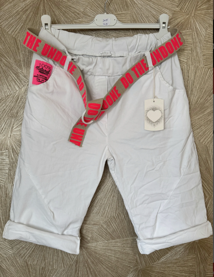 Stretch Korte Broek/Short in 2 kleuren verkrijgbaar