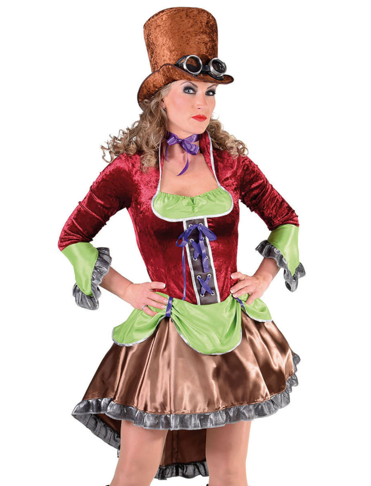 Steampunk Burlesque Jurk Deluxe