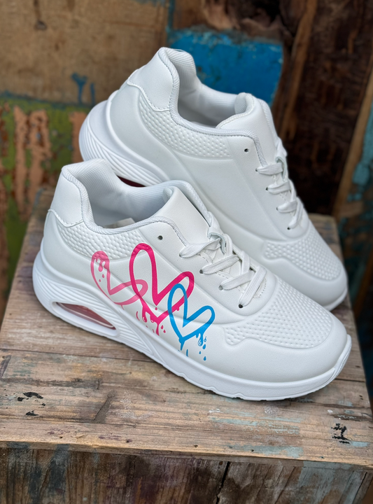 Soft Air Sneaker Heart " Look-a-likes" #6006