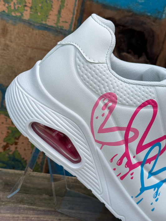 Soft Air Sneaker Heart " Look-a-likes" #6006
