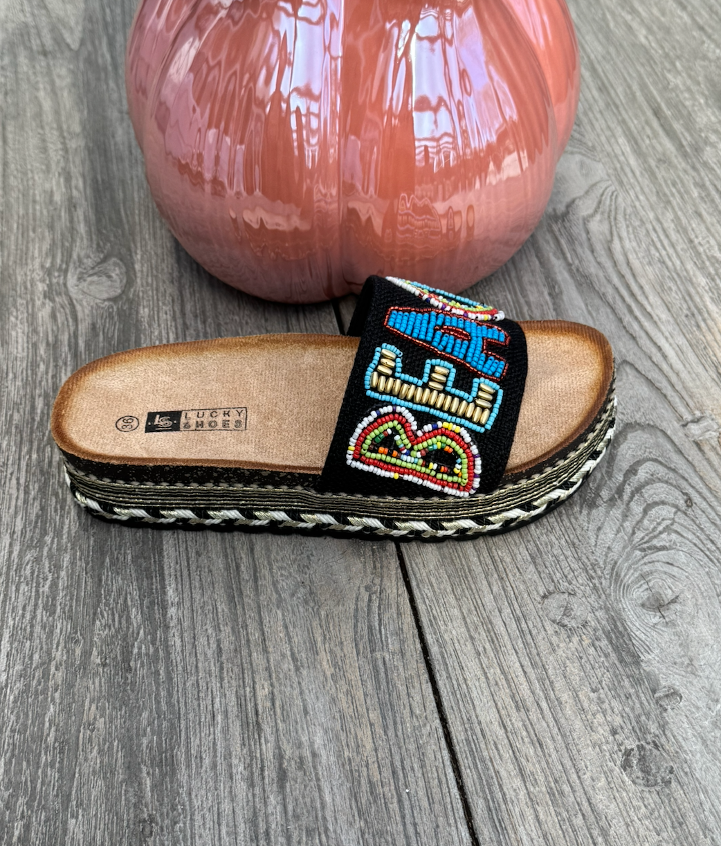 Ibiza kraaltjes Beach Slippern #LS316