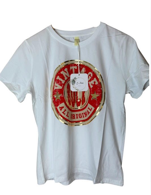 Superleuk T-shirt Vintage print