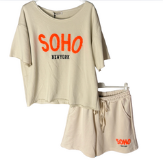 SOHO 2 delige set Zand