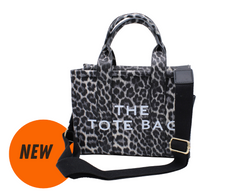 Tote Bag Toddy – Zwart / Grijs