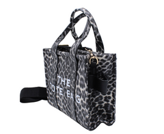 Tote Bag Toddy – Zwart / Grijs