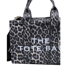 Tote Bag Toddy – Zwart / Grijs